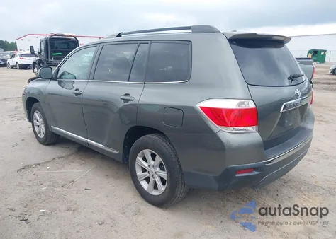 2012 Toyota Highlander Base V6 из США, поврежденный, VIN 5TDZK3EH6CS079127